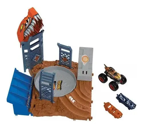 Hot Wheels Monster Trucks Desafío Giratorio – Mattel