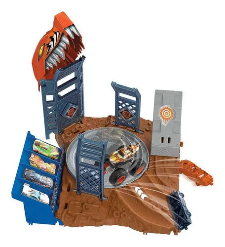 Hot Wheels Monster Trucks Desafío Giratorio – Mattel