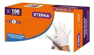 Guante de Vinilo Caja de 100 Unidades - Eterna en oferta outlet Colombia saldos a huevo