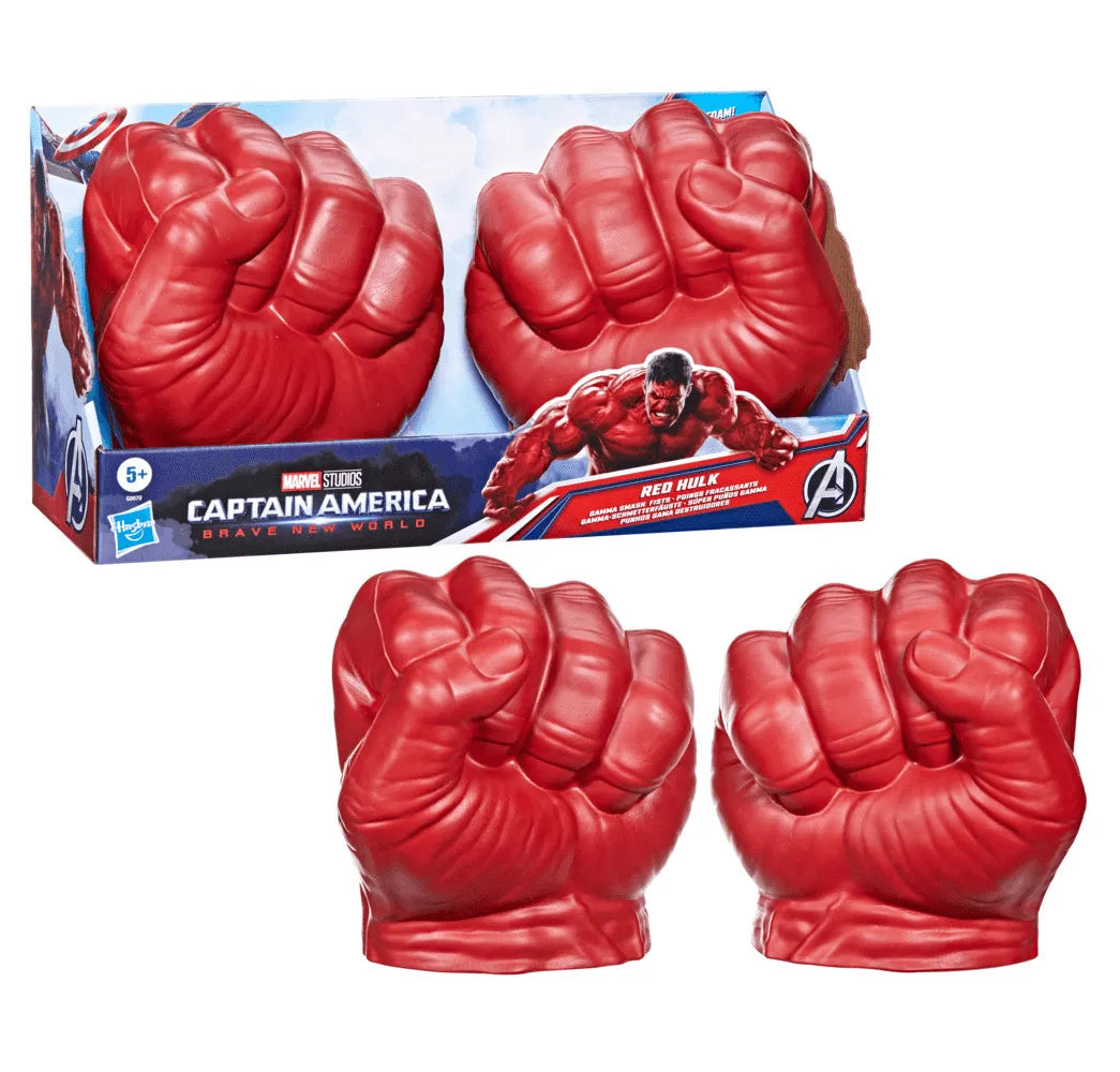 Guantes Súper Puños Gamma Hulk Rojo Marvel – Hasbro