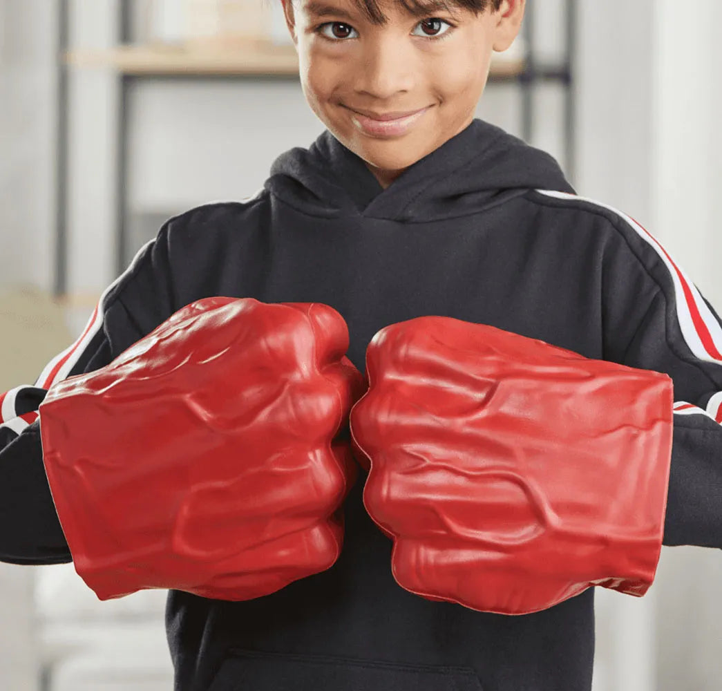 Guantes Súper Puños Gamma Hulk Rojo Marvel – Hasbro
