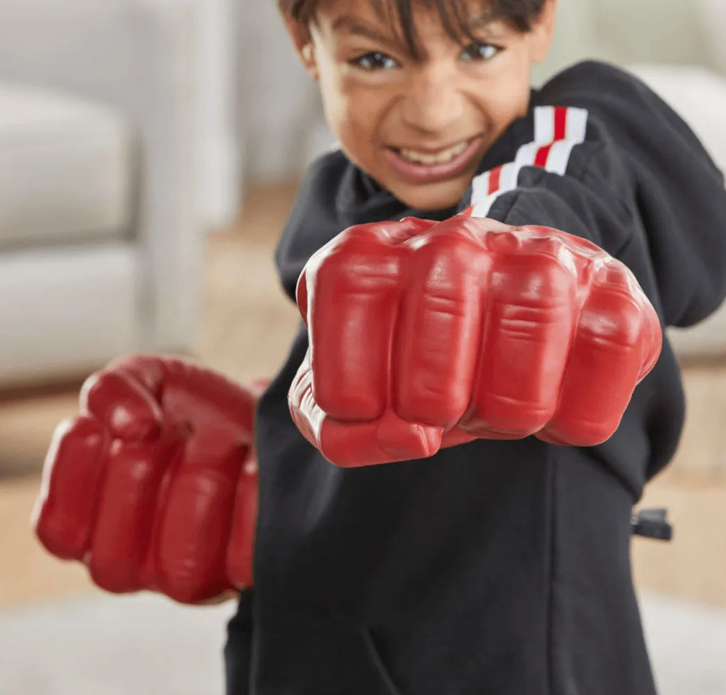 Guantes Súper Puños Gamma Hulk Rojo Marvel – Hasbro