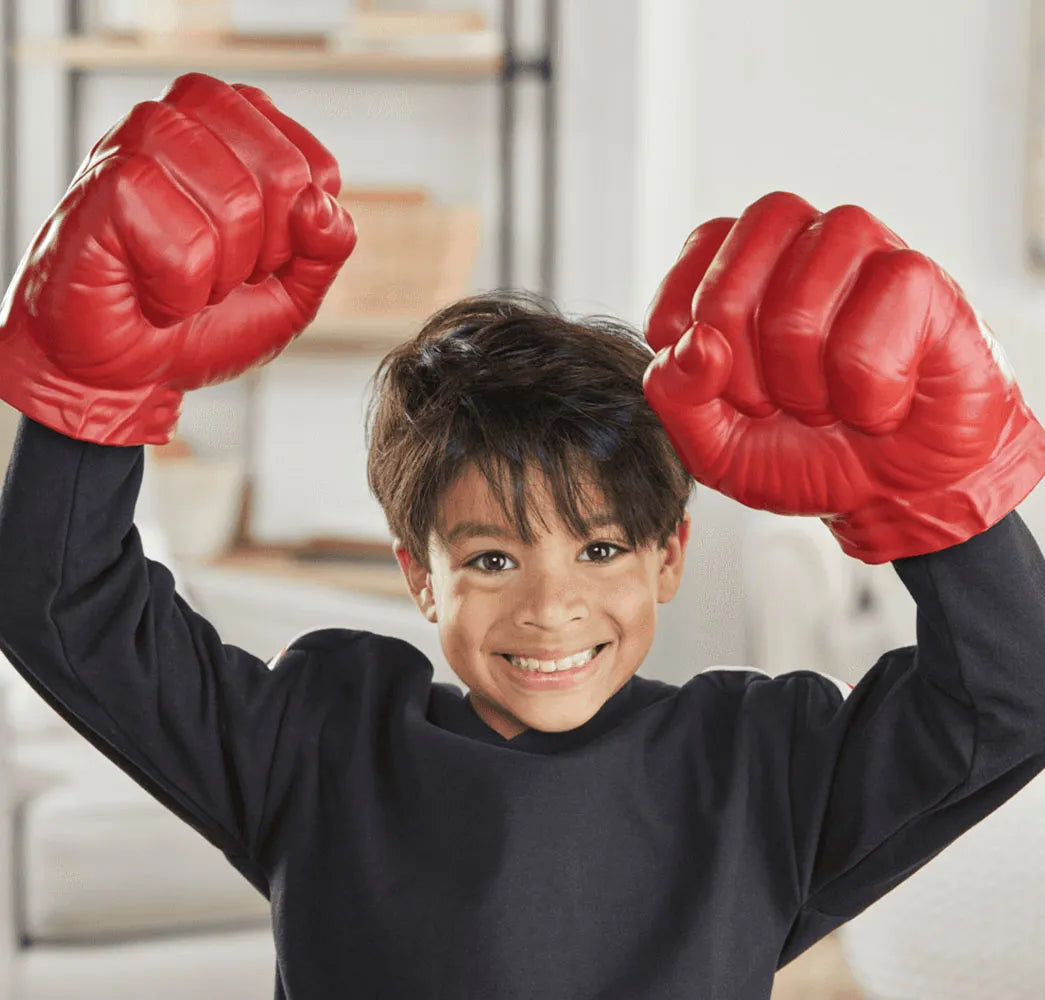 Guantes Súper Puños Gamma Hulk Rojo Marvel – Hasbro