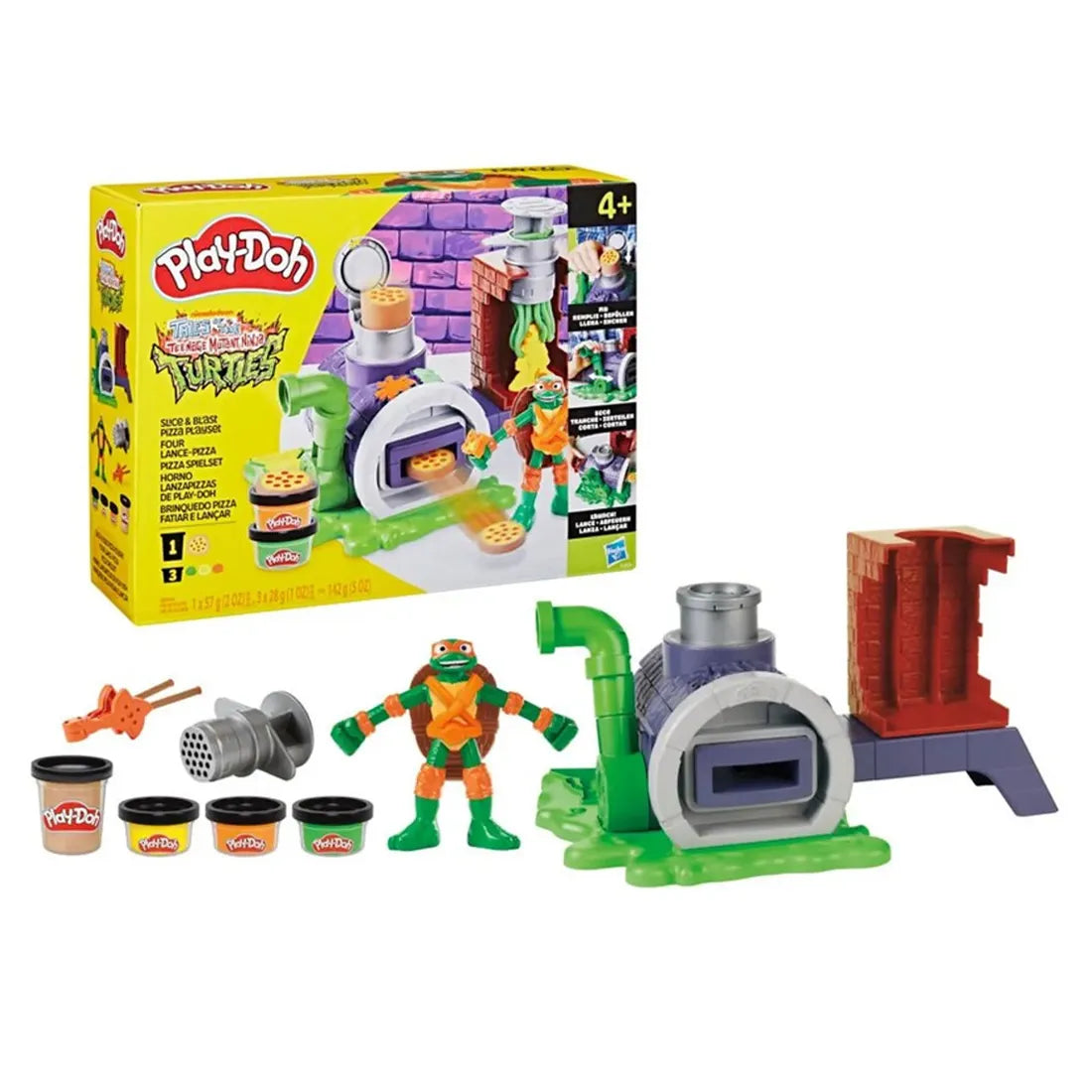 Play Doh - Horno Lanza Pizzas Teenage Mutant Ninja Turtles
