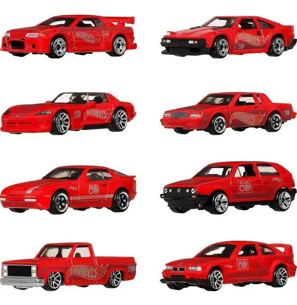 Hot Wheels 80 Aniversario Pack x8 JGK09 - MATTEL