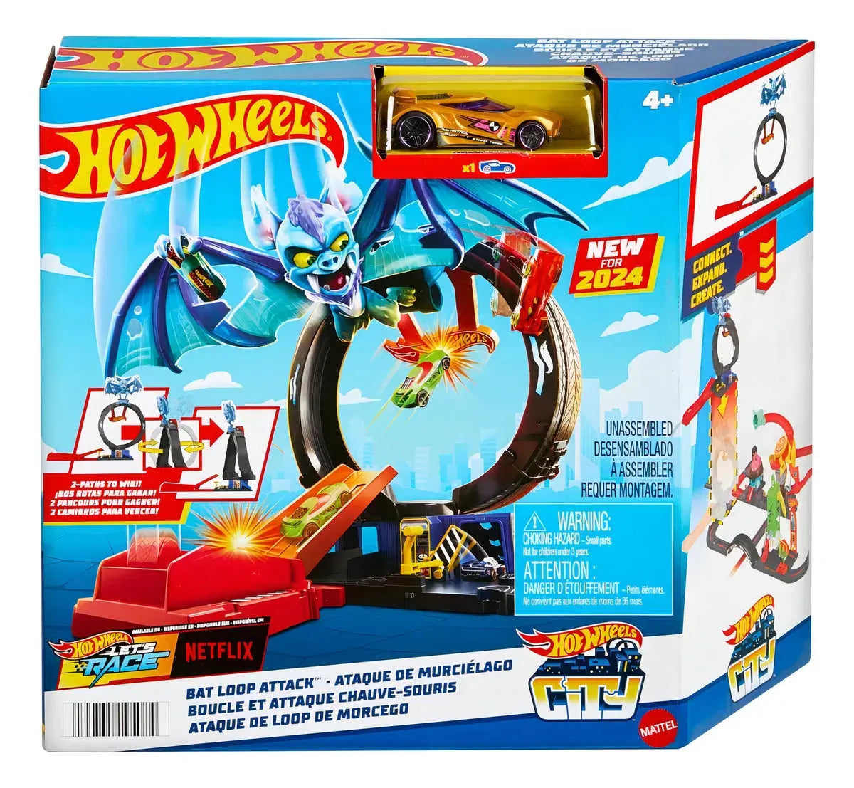 Hot Wheels City Pista Ataque de Murciélago - MATTEL en oferta outlet Colombia saldos a huevo