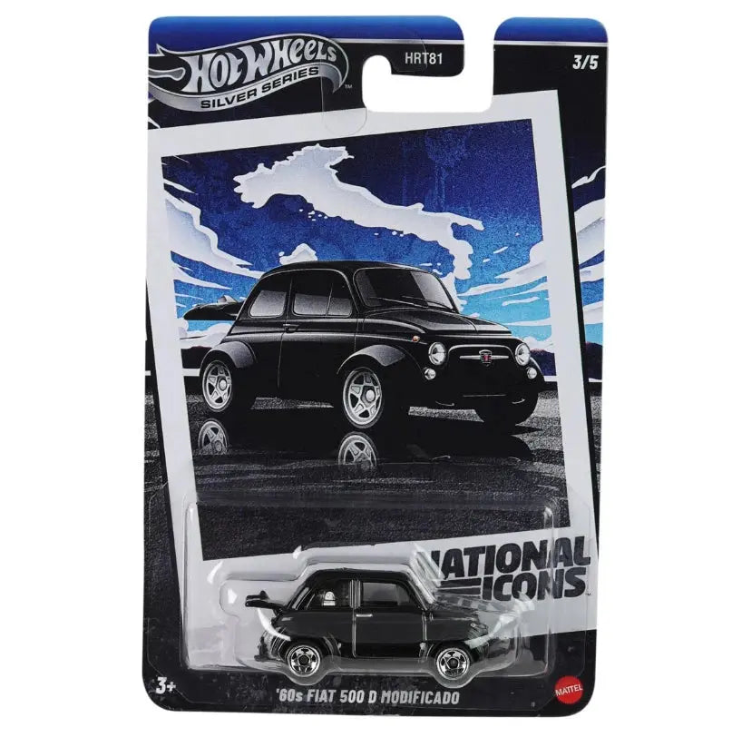 Hot Wheels Silver Series National Icons ‘60 Fiat 500D Modificado - MATTEL