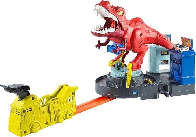 Pista Hot Wheels City T-Rex Demoledor – Mattel
