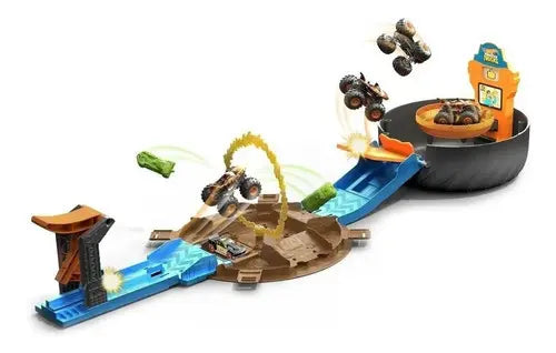 Hot Wheels Monster Trucks Llanta de Acrobacias - Mattel