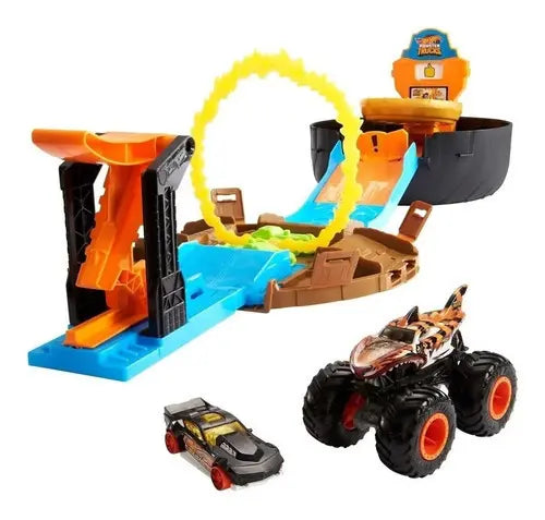 Hot Wheels Monster Trucks Llanta de Acrobacias - Mattel
