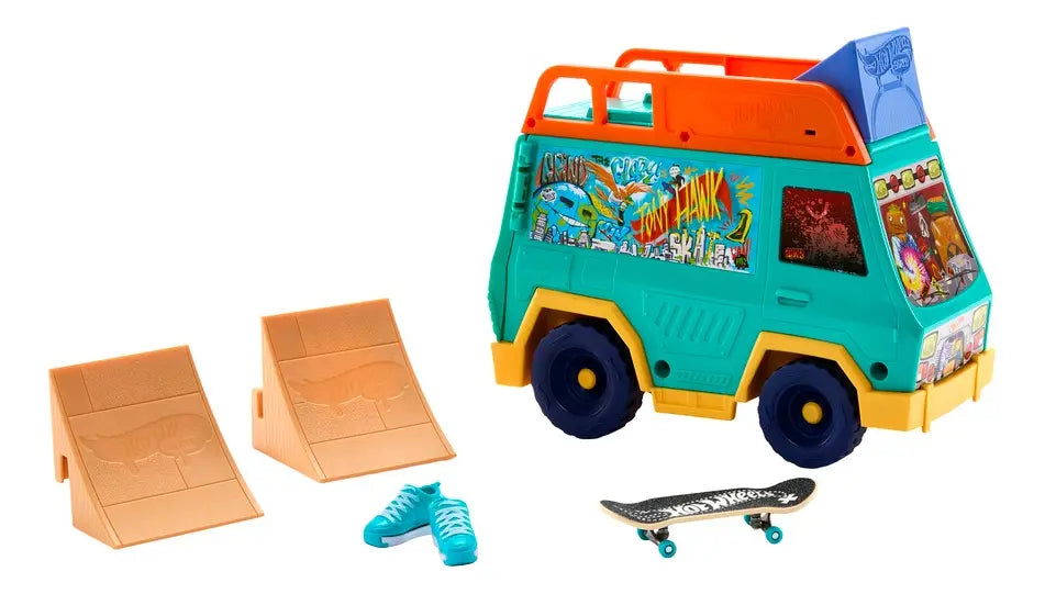 Hot Wheels Skate Pista de Juguete Skate Van – Mattel en oferta outlet Colombia saldos a huevo