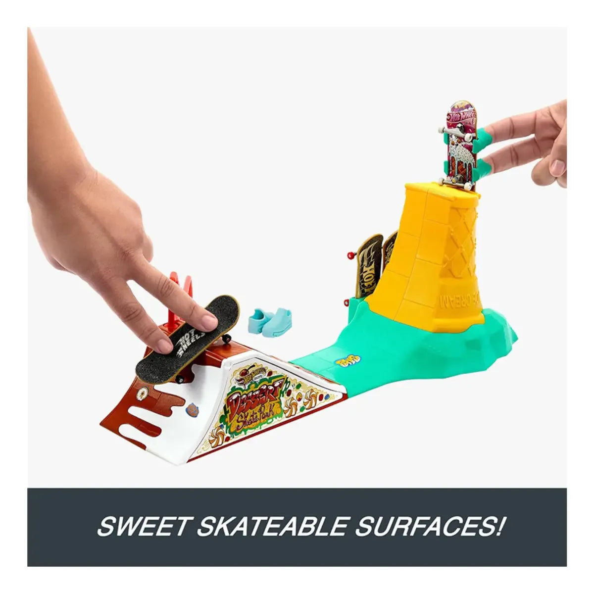 Hot Wheels Skate Postres y Parque de Skate - Mattel