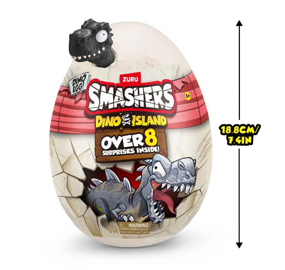 Huevo Sorpresa Dino Island Mediano GRIS - Smashers en oferta outlet Colombia saldos a huevo