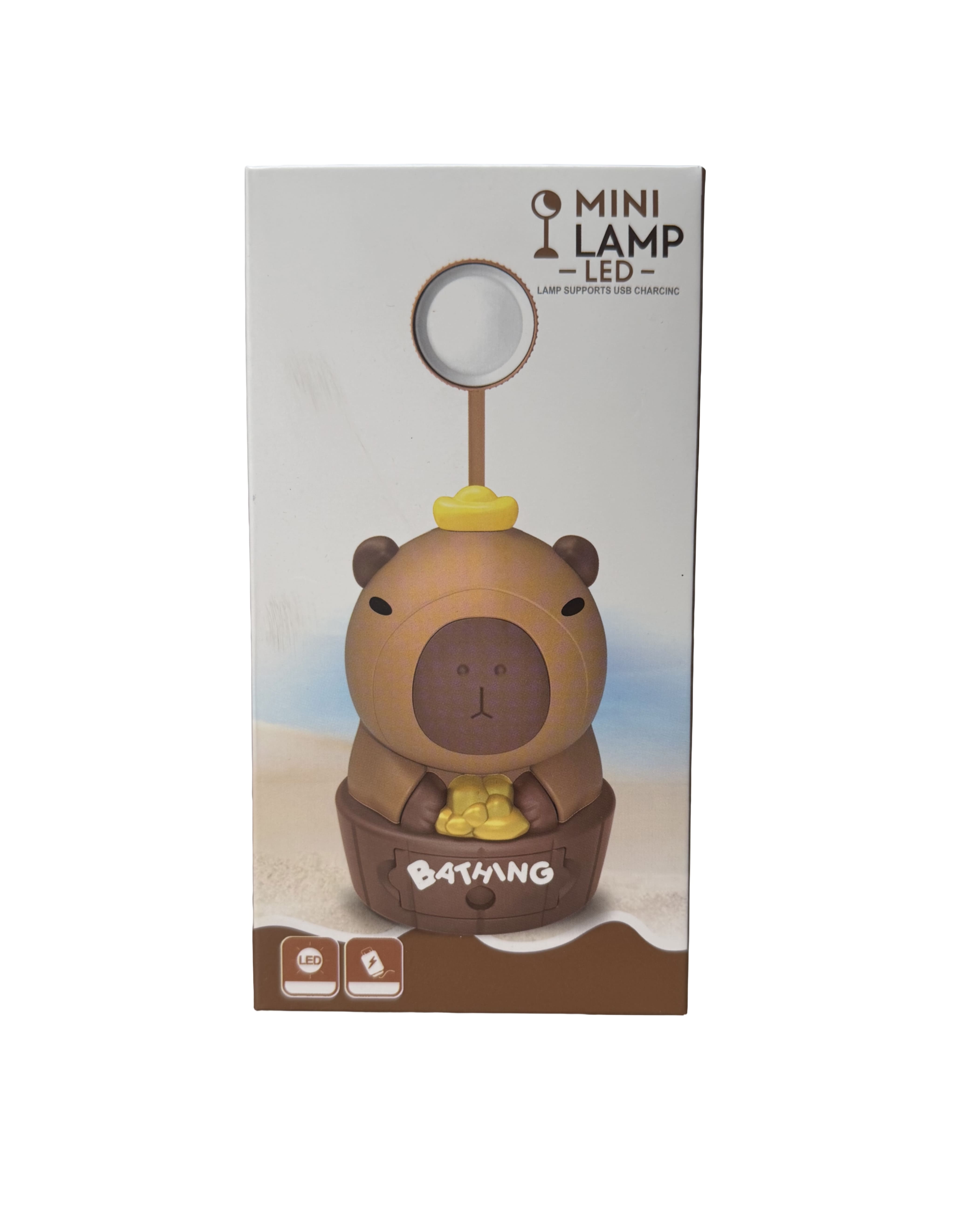 Lámpara Led Mini con Tajalapiz Capibara en oferta outlet Colombia saldos a huevo
