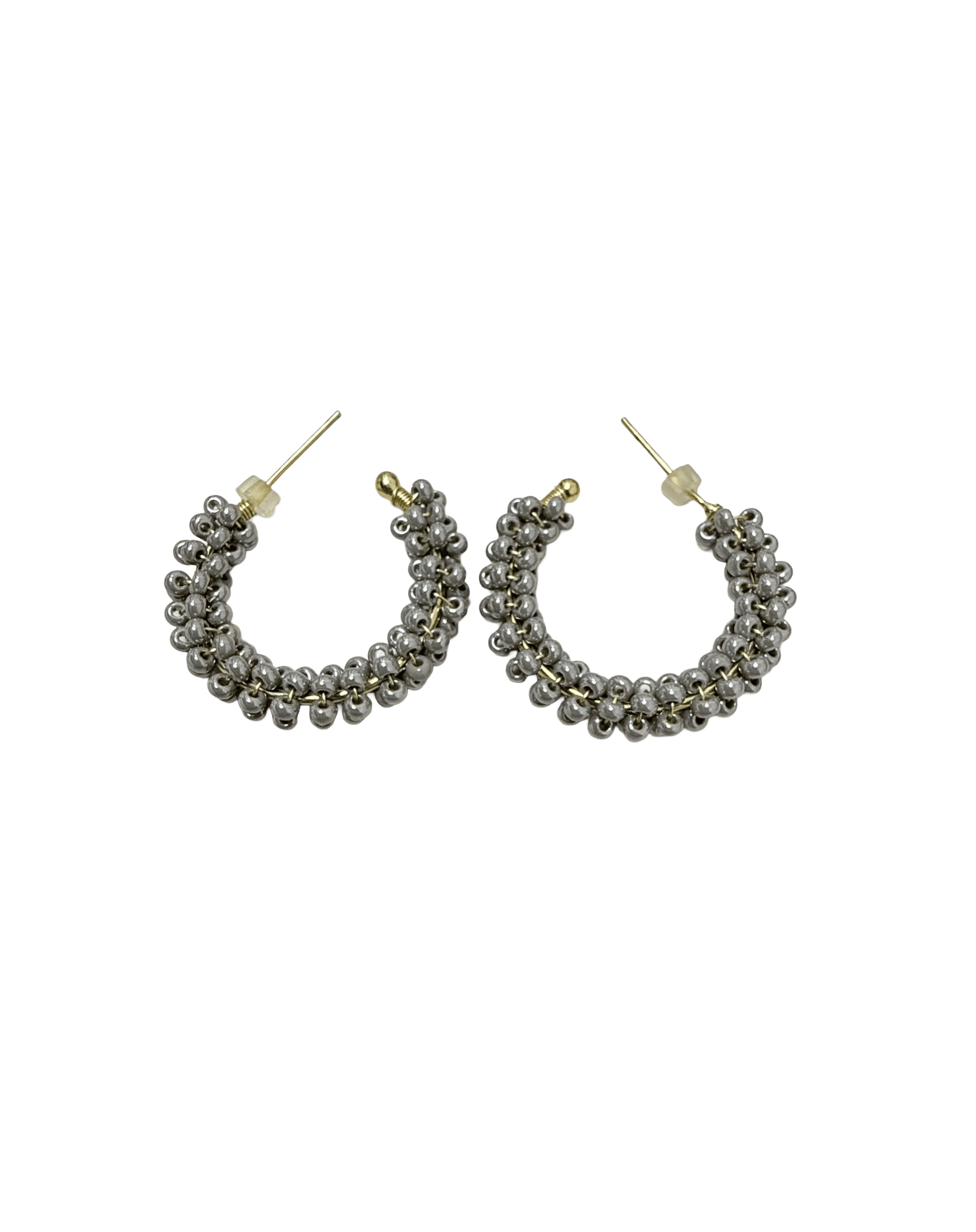 Aretes Candongas en Mostacilla en oferta outlet Colombia saldos a huevo