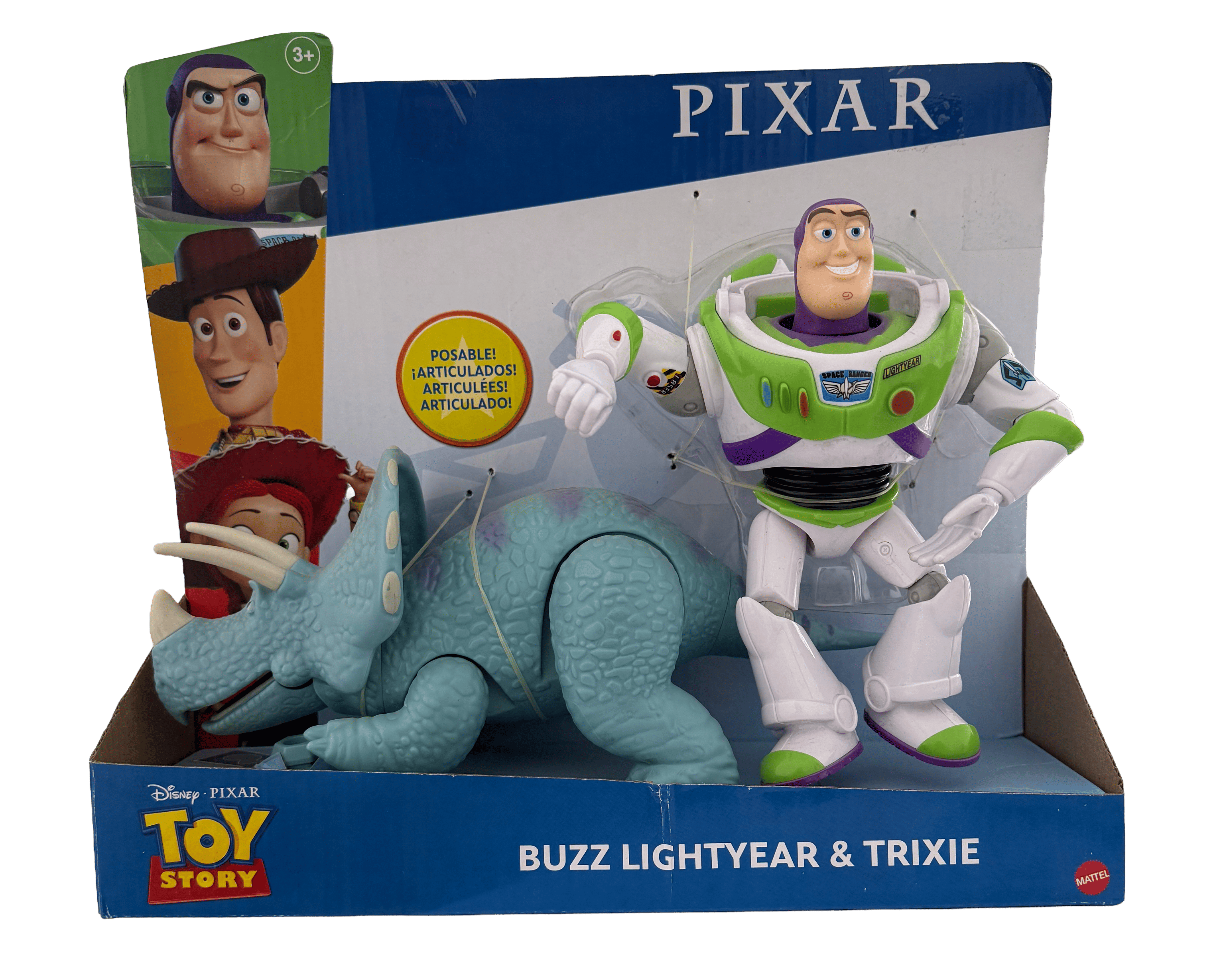Figuras Articuladas Toy Story Buzz Lightyear & Trixie – Mattel