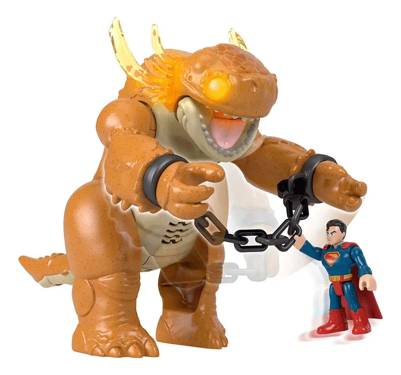 Imaginext DC Super Friends Superman vs. Kaiju – Fisher-Price en oferta outlet Colombia saldos a huevo