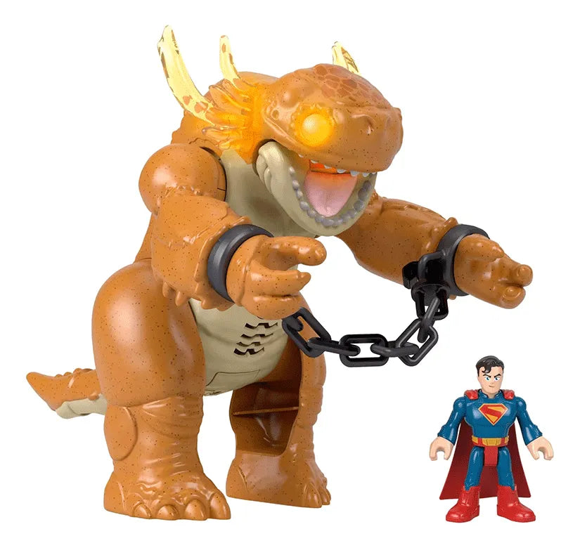Imaginext DC Super Friends Superman vs. Kaiju – Fisher-Price en oferta outlet Colombia saldos a huevo