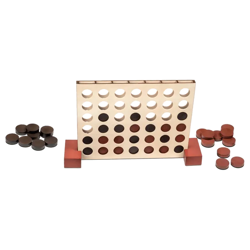 Juego de Mesa Cuatro en Raya de Madera - Spin Master en oferta outlet Colombia saldos a huevo