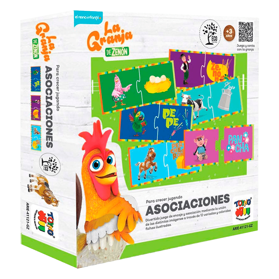Juego Educativo de Asociaciones La Granja de Zenón en oferta outlet Colombia saldos a huevo