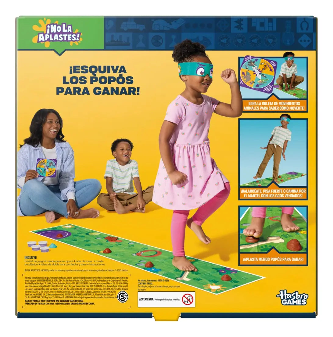 Juego de Mesa ¡No la Aplastes! - Hasbro