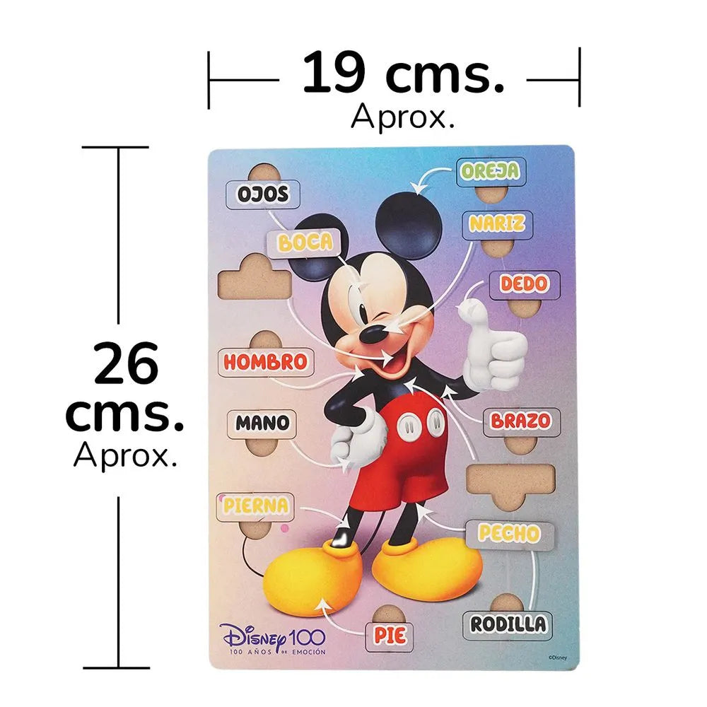 Juego Partes del Cuerpo Mickey Mouse Disney 100 - Primavera en oferta outlet Colombia saldos a huevo