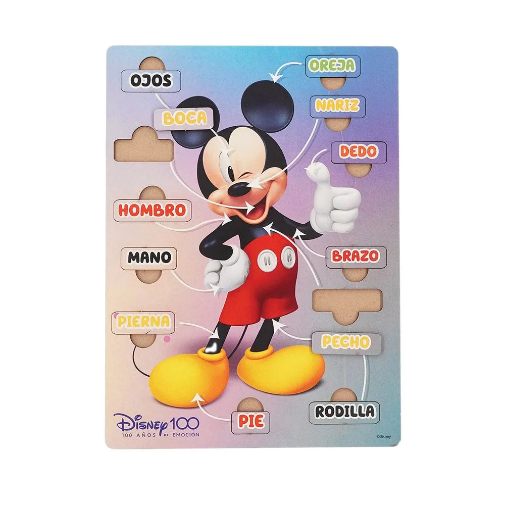 Juego Partes del Cuerpo Mickey Mouse Disney 100 - Primavera en oferta outlet Colombia saldos a huevo