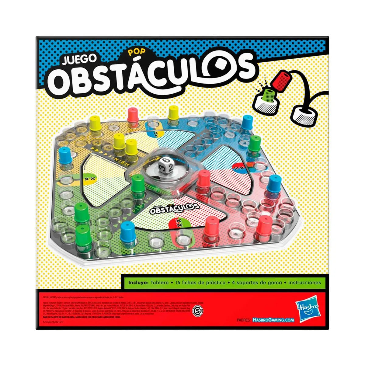 Juego de Mesa Pop Obstáculos – Hasbro