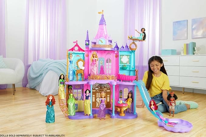 Castillo Mágico Disney Princess Ultimate Castle con Luces y Sonidos - Mattel