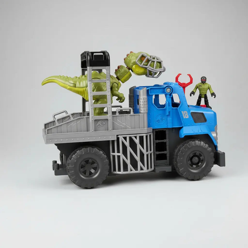 Imaginext Jurassic World Dominion Dino Hauler - Fisher Price en oferta outlet Colombia saldos a huevo