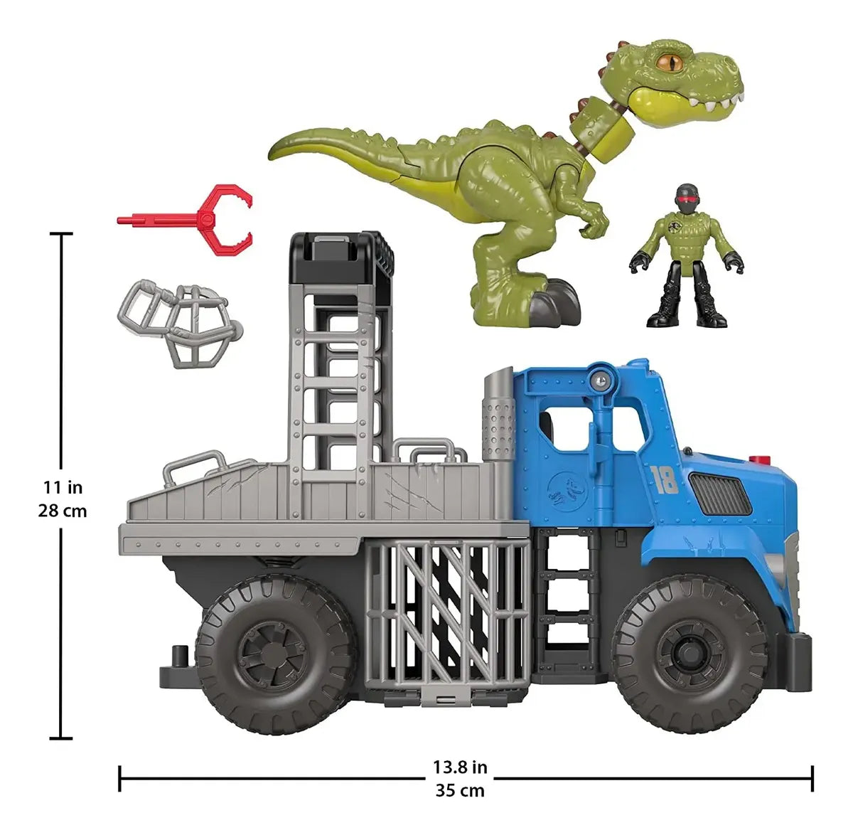 Imaginext Jurassic World Dominion Dino Hauler - Fisher Price en oferta outlet Colombia saldos a huevo