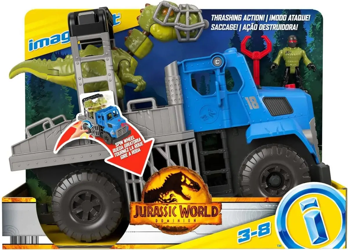 Imaginext Jurassic World Dominion Dino Hauler - Fisher Price en oferta outlet Colombia saldos a huevo