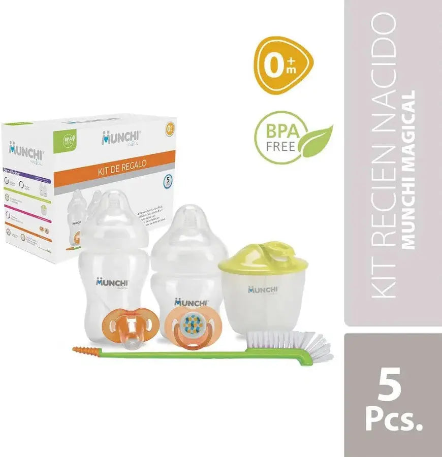 Kit Bebé Recién Nacido x5 - Munchi Magical en oferta outlet Colombia saldos a huevo