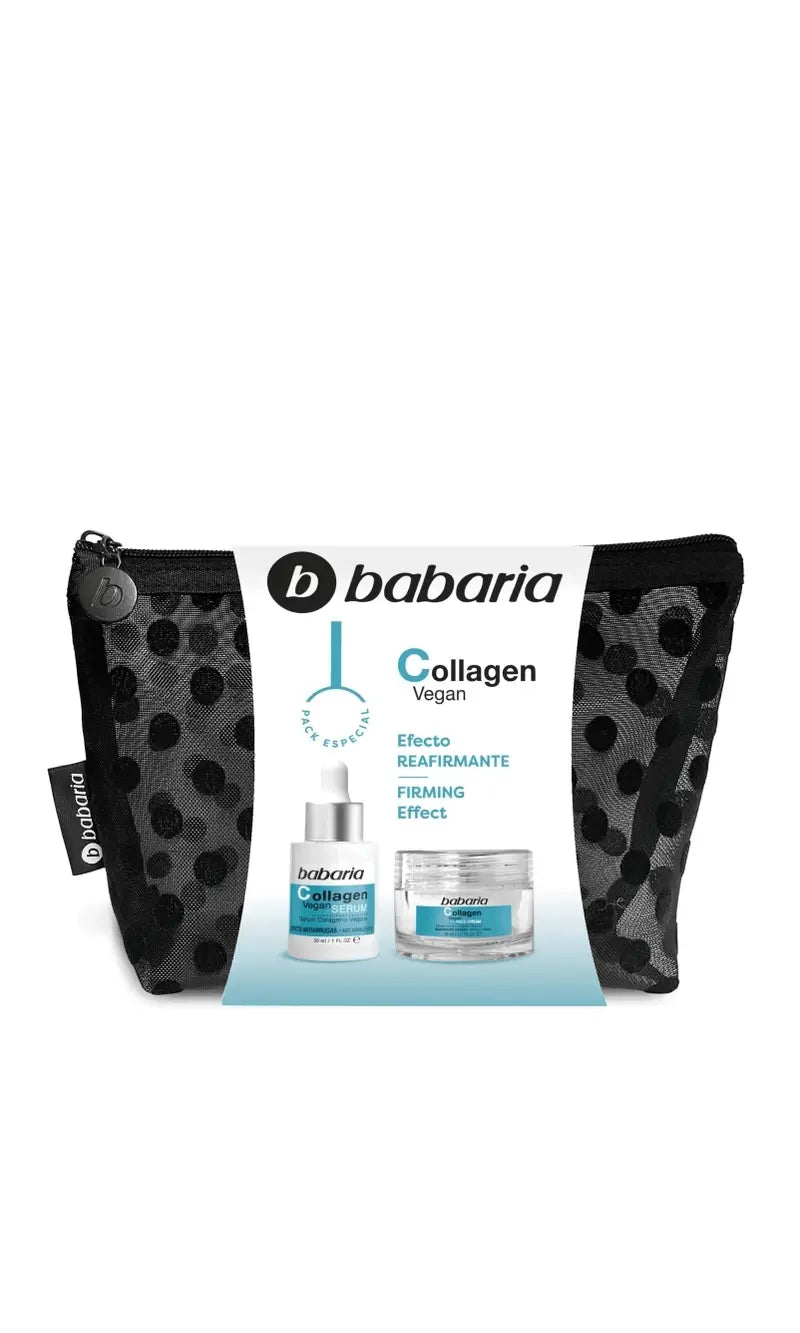 Kit Neceser Colágeno Sérum + Crema Facial - Babaria en oferta outlet Colombia saldos a huevo
