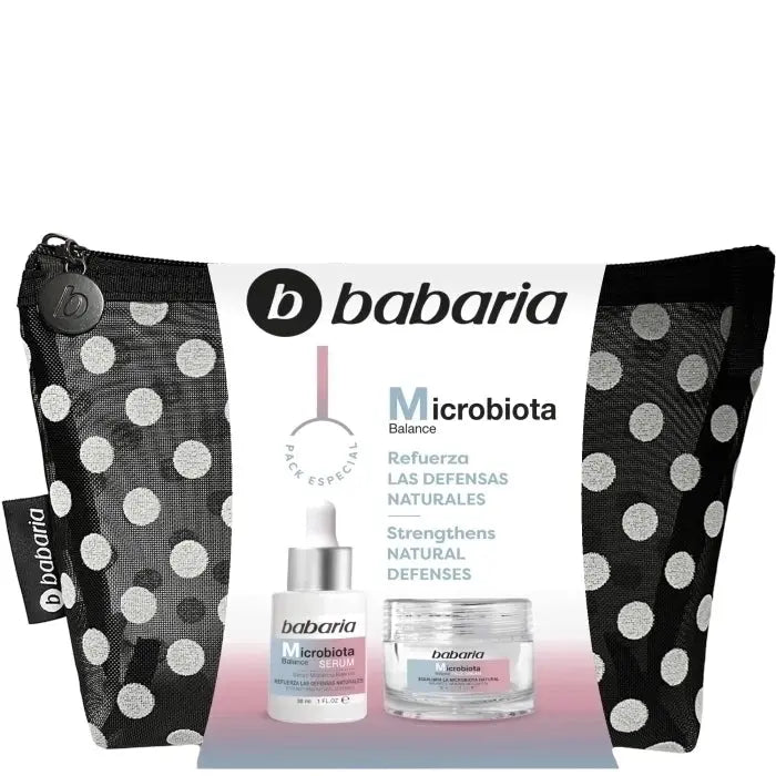Kit Neceser Microbiota Serum + Crema - Babaria en oferta outlet Colombia saldos a huevo