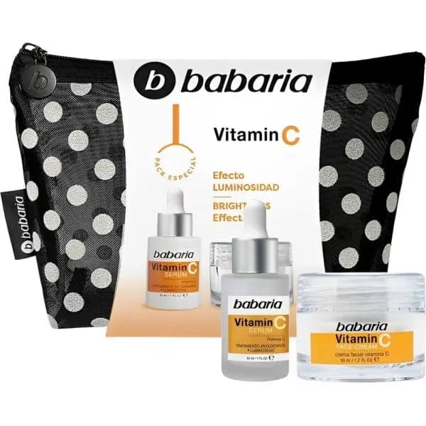 Kit Neceser Vitamina C Serum + Crema - Babaria en oferta outlet Colombia saldos a huevo