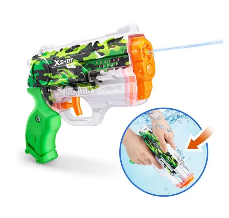 Lanzador Agua X-Shot Skins Nano Fast Fill en oferta outlet Colombia saldos a huevo