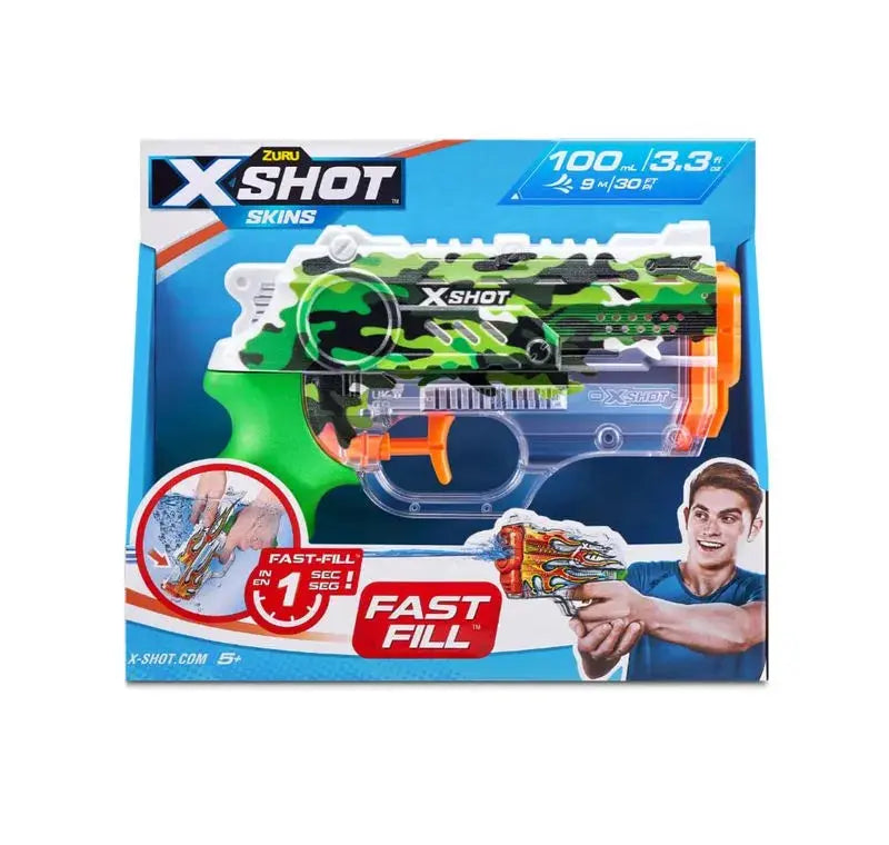 Lanzador Agua X-Shot Skins Nano Fast Fill en oferta outlet Colombia saldos a huevo