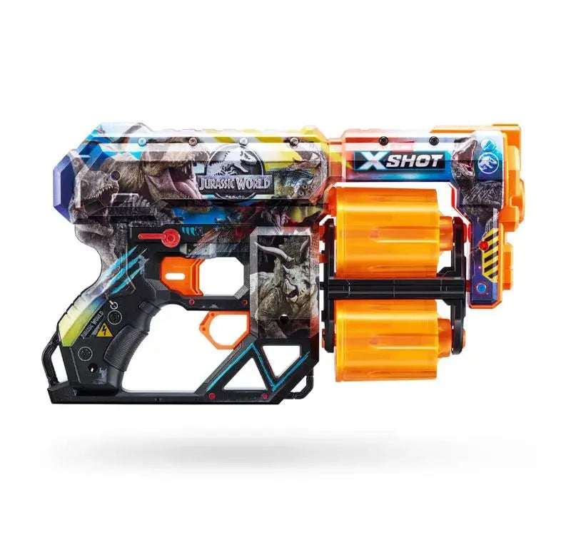 Lanzador De Dardos Zuru X-Shot Dread Jurassic World en oferta outlet Colombia saldos a huevo