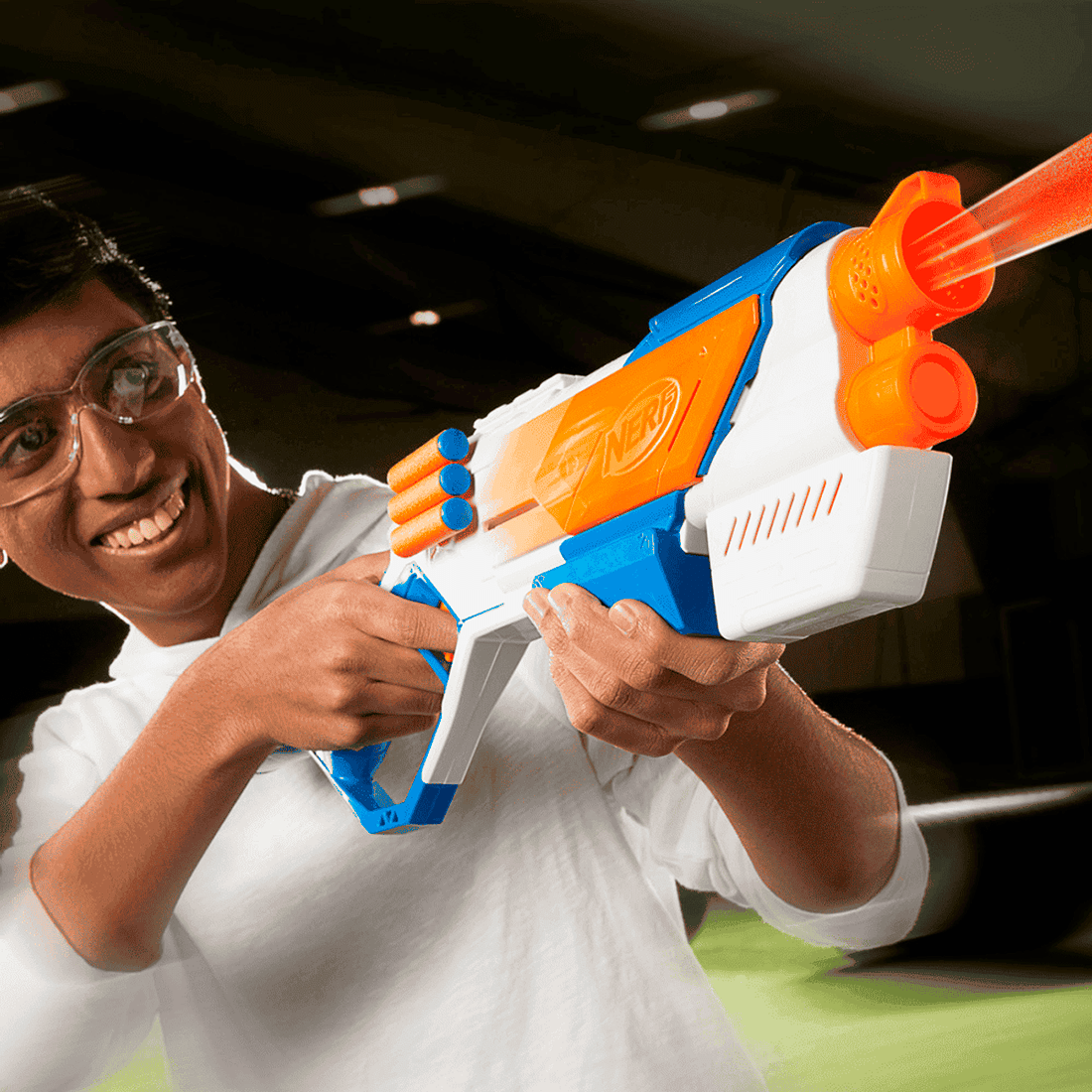 Lanzador Nerf N Series Strikeback con 18 Dardos – Hasbro