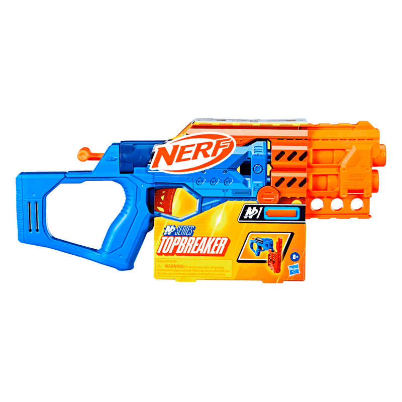 Lanzador Nerf N Series Topbreaker 4 Dardos – Hasbro