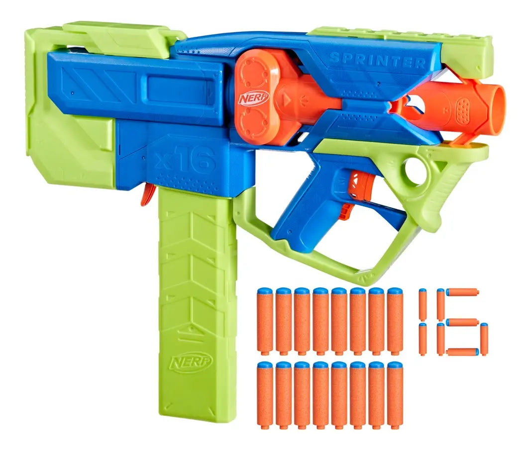 Lanzador Motorizado Nerf N Series Sprinter con 16 Dardos N1 - Hasbro