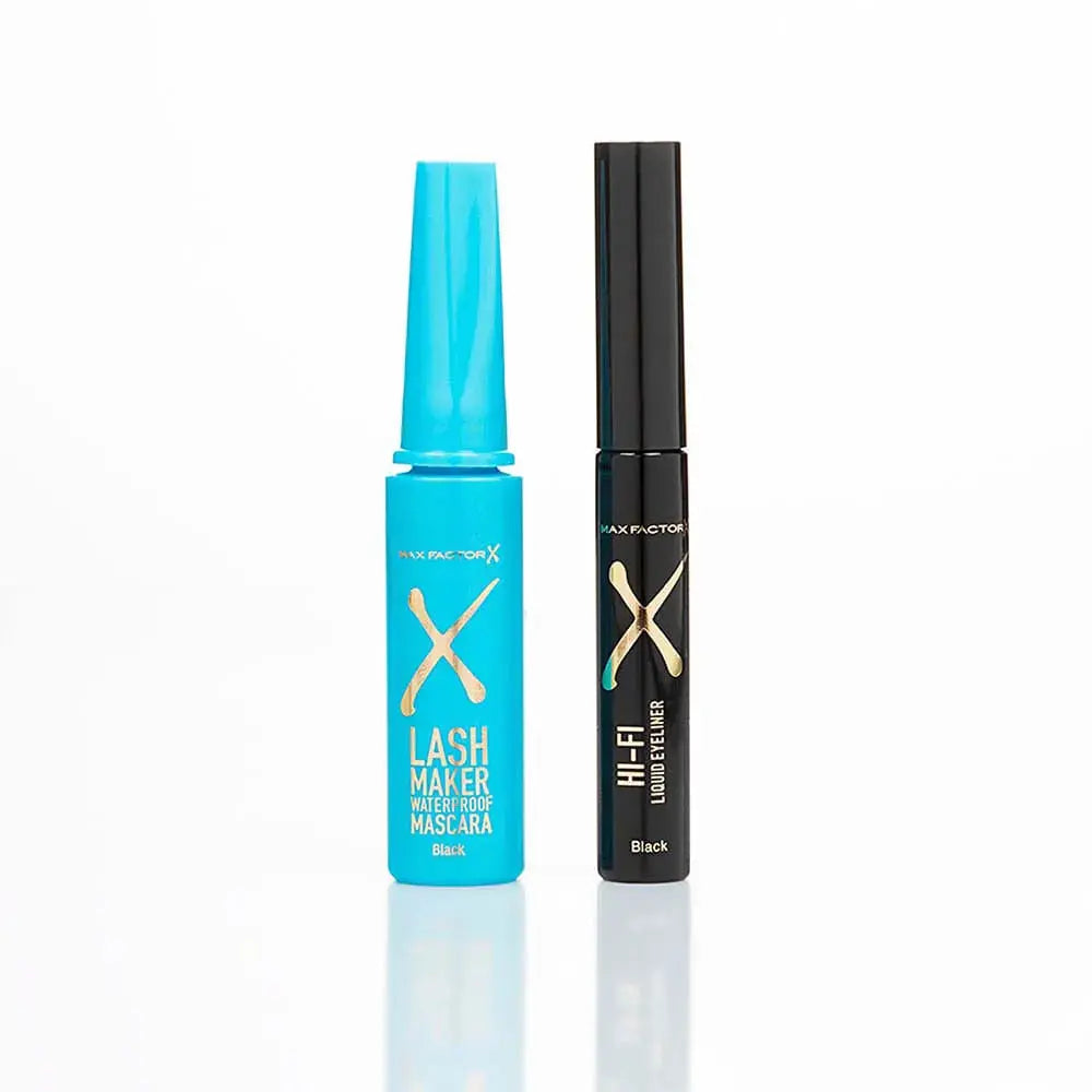 Lash Maker Waterproof + Delineador Hi-Fi Negro - Max Factor en oferta outlet Colombia saldos a huevo