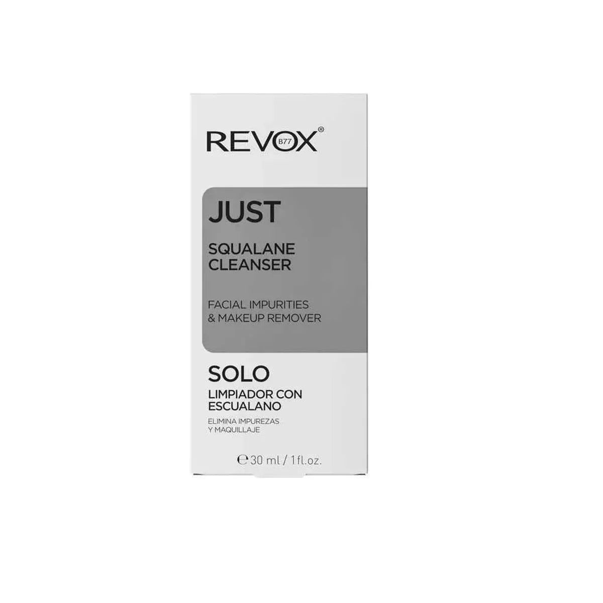 Limpiador Facial Revox Just Squalane Cleanser – 30 ml