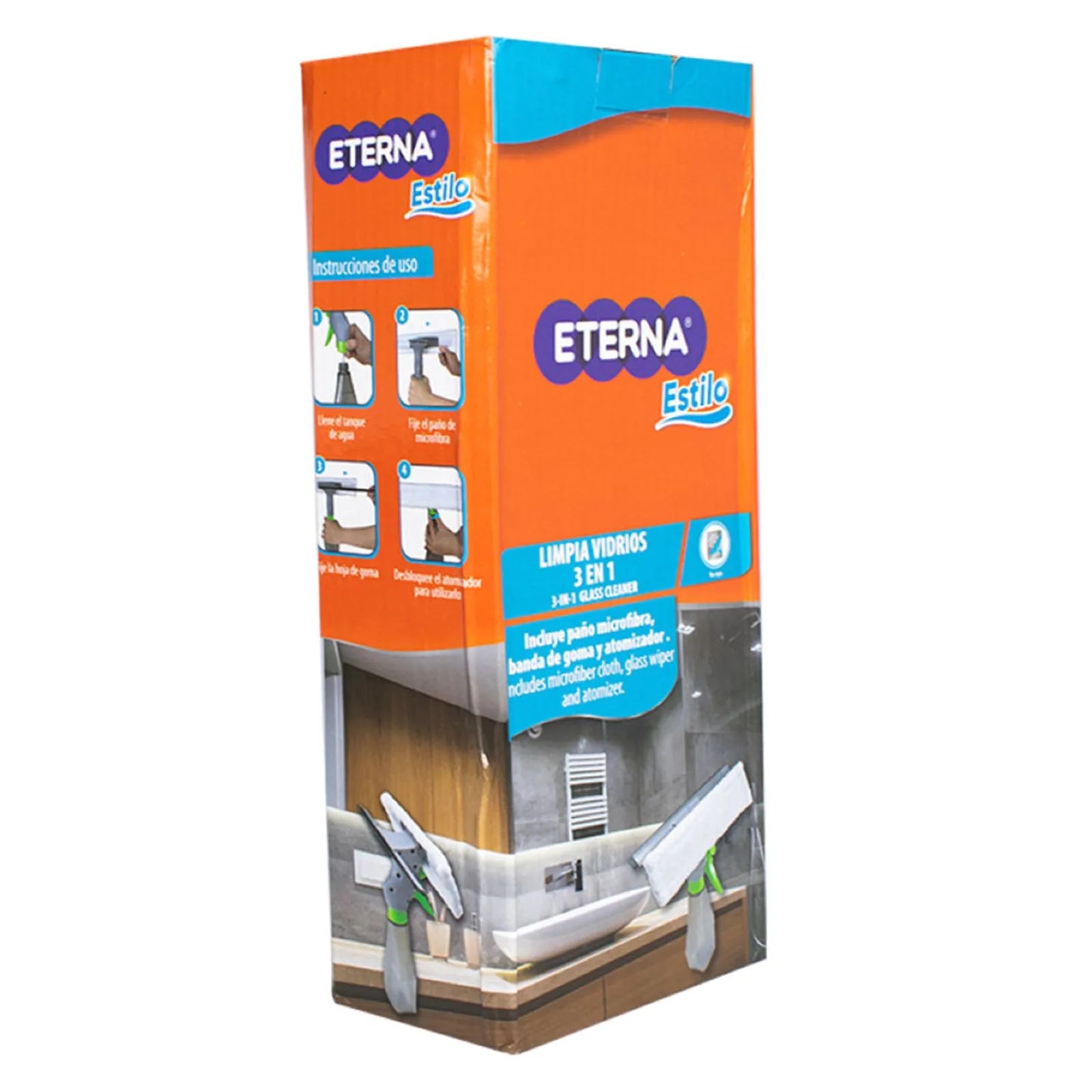 Limpia Vidrios 3 en 1 Estilo – Eterna