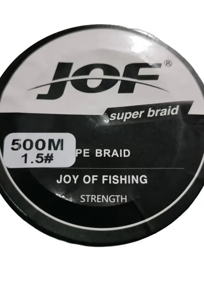 Línea Trenzada de Pesca JOF 500 Metros – 22LB 1.5#