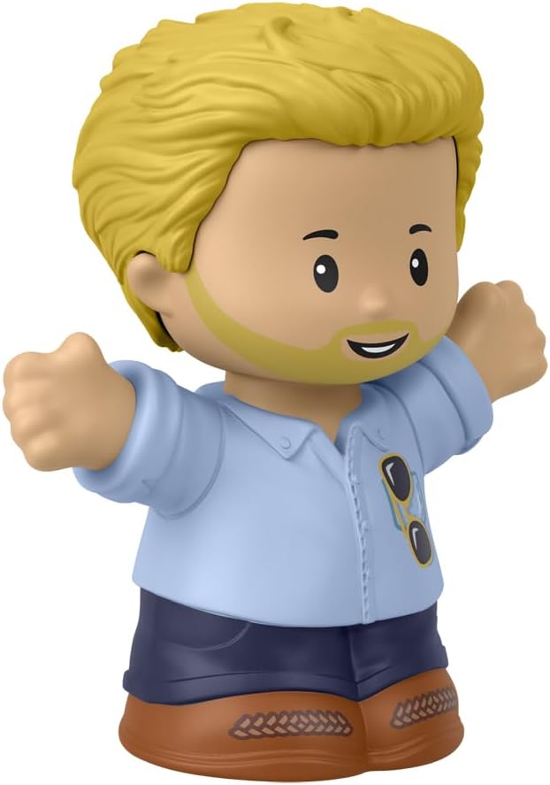 Little People Papá con Cabello Rubio y Barba Figura Individual - Fisher Price