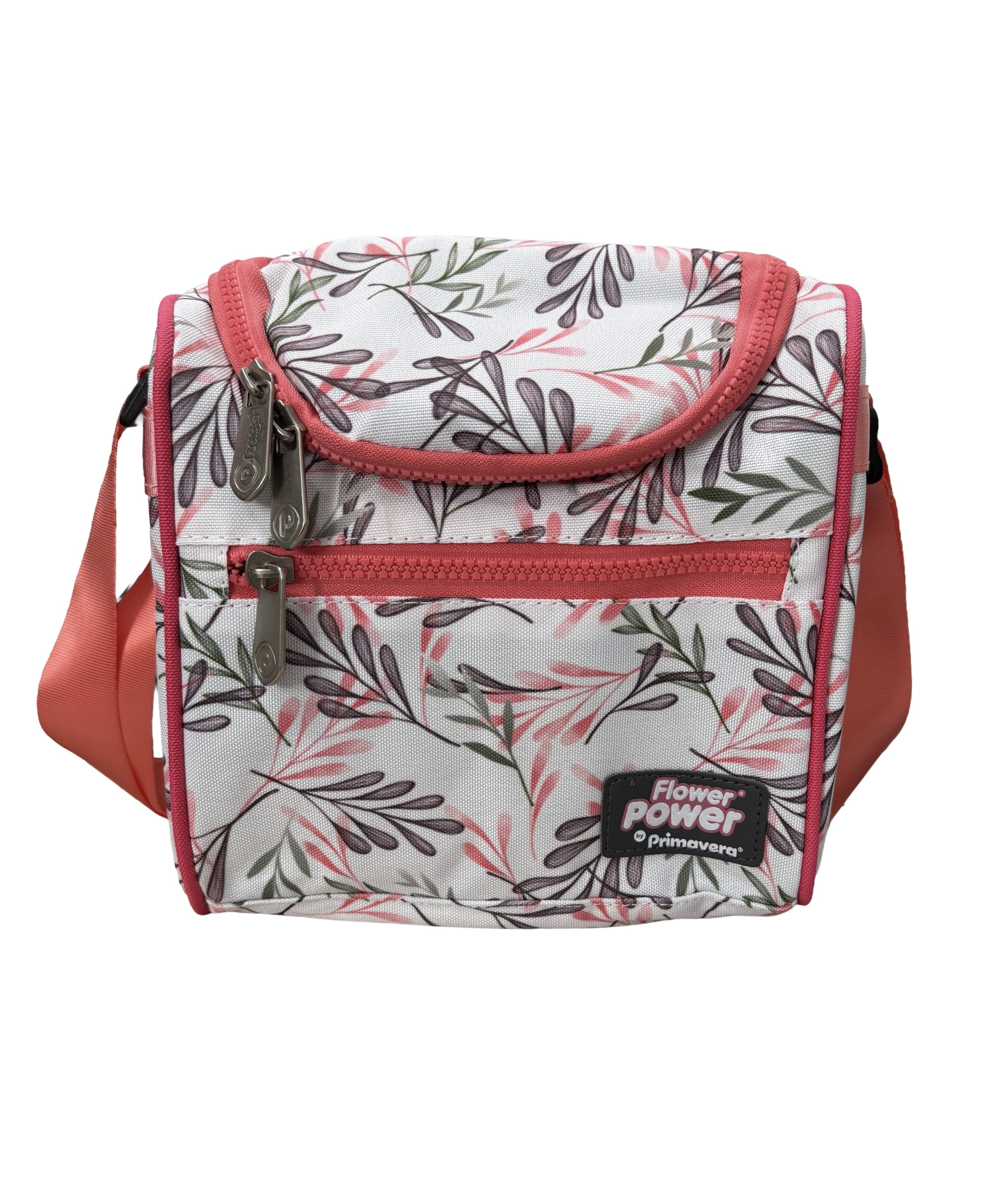 Lonchera Flower Power Natura Blanca - Primavera Saldos A Huevo