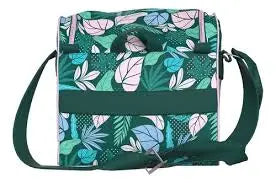 Lonchera Flower Power Natura Verde/rosa - Primavera en oferta outlet Colombia saldos a huevo