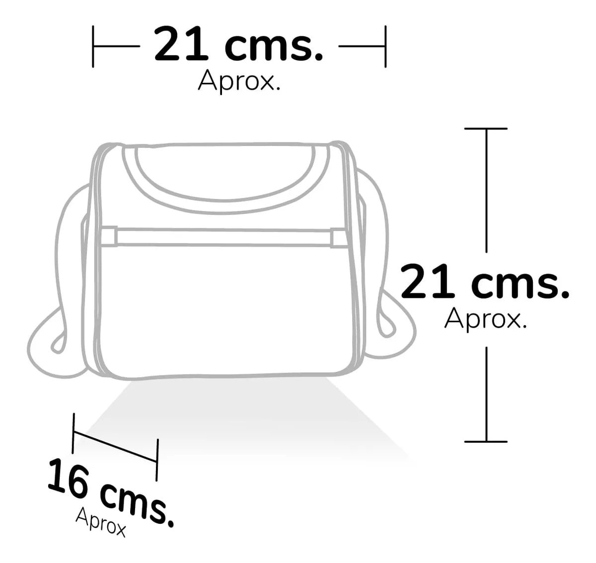 Lonchera Flower Power Natura Negra - Primavera Saldos A Huevo